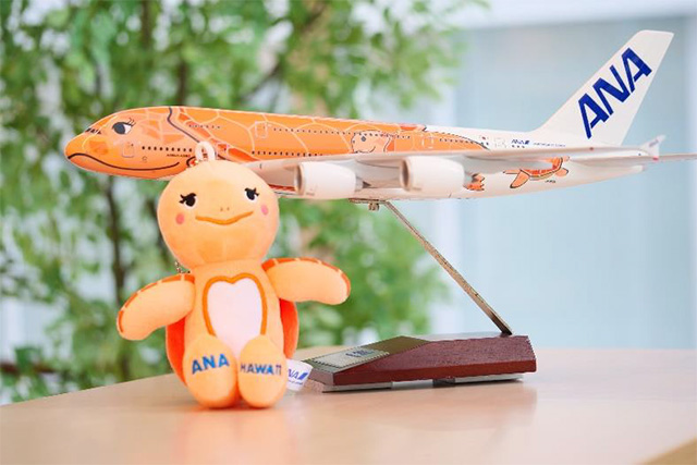 ゆ*ゃ様 aviation 1⁄400 ANA A380 フライング・ホヌ JA : JC ANA