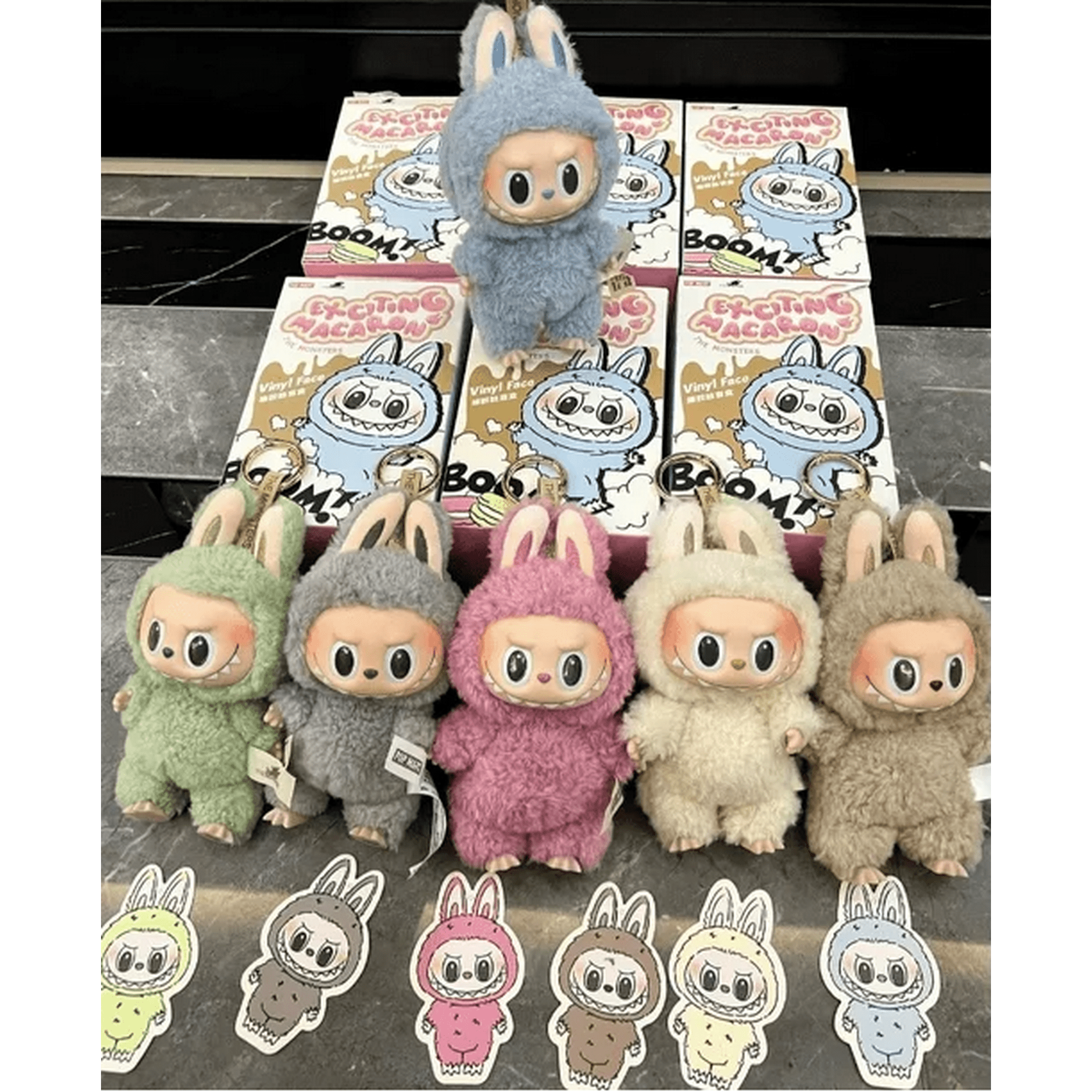 POP MART Labubu Plush Toys (Set of 6): A Lovable Present for Kids