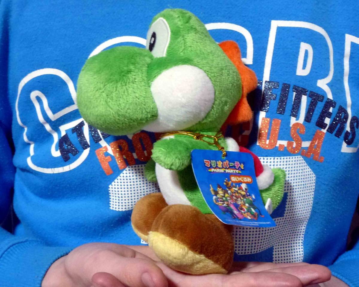 スーパーマリオ マリオパーティ5 マリオ ヨッシー ぬいぐるみ 2003年