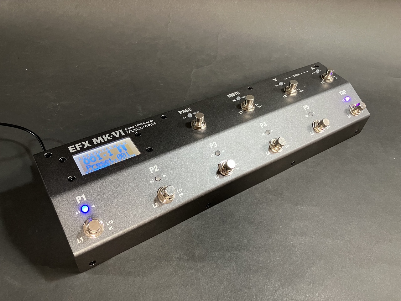 Musicom LAB EFX MK2 プログラマブルスイッチャー Musicom LAB EFX MK2