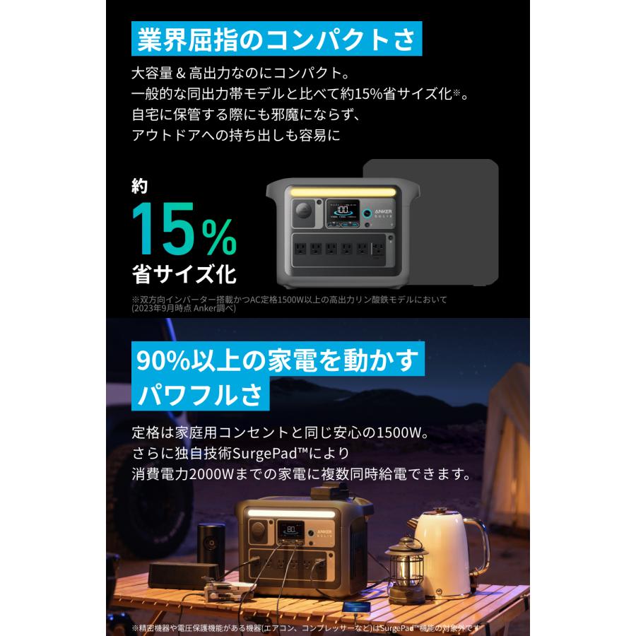 Anker（アンカー） Anker Solix C1000 Portable Power Station with