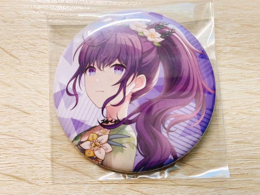 プロセカ 朝比奈まふゆ ショップ グリッター缶バッジ 朝比奈まふゆ 缶