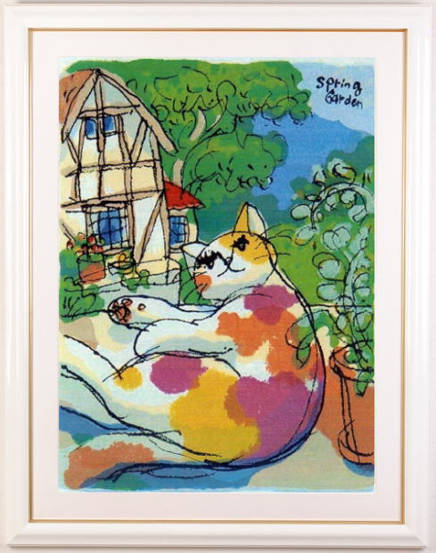マイケルルー INTERIOR WIT RISING FISH 版画 リトグラフ マイケルルー