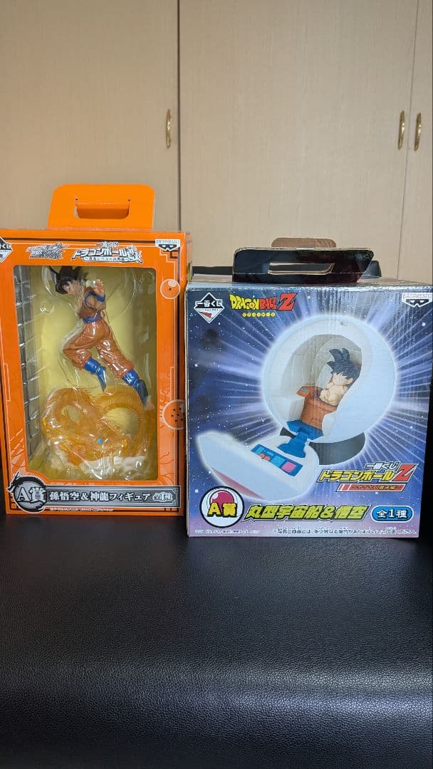 ドラゴンボール 丸型宇宙船、悟空＆神龍　 フィギュアセット ドラゴンボール - ドラゴンボール 丸型宇宙船、悟空＆神龍 フィギュア