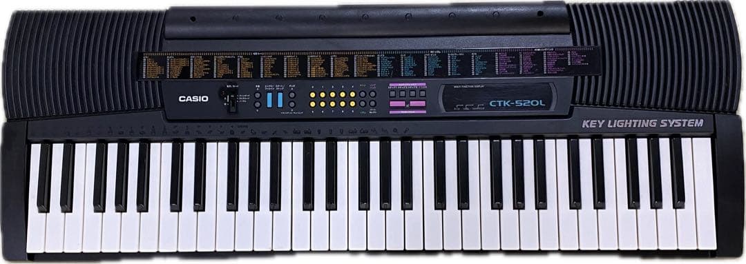動作品 CASIO CTK-520L キーボード 電子ピアノ 送料無料