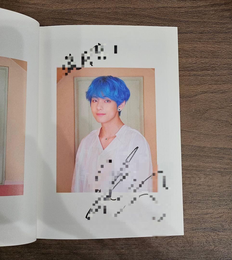 BTS 韓国 サイン会 直筆サイン テヒョン テテ V フォトブック